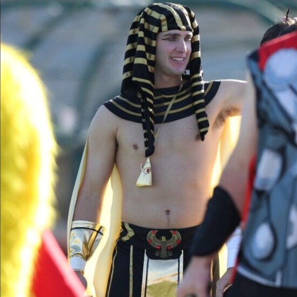 Halloween Egyptian COUPLES costume size S & L - Picture 5 of 5